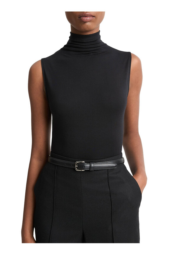 Vince Black Sleeveless Turtleneck - view 5