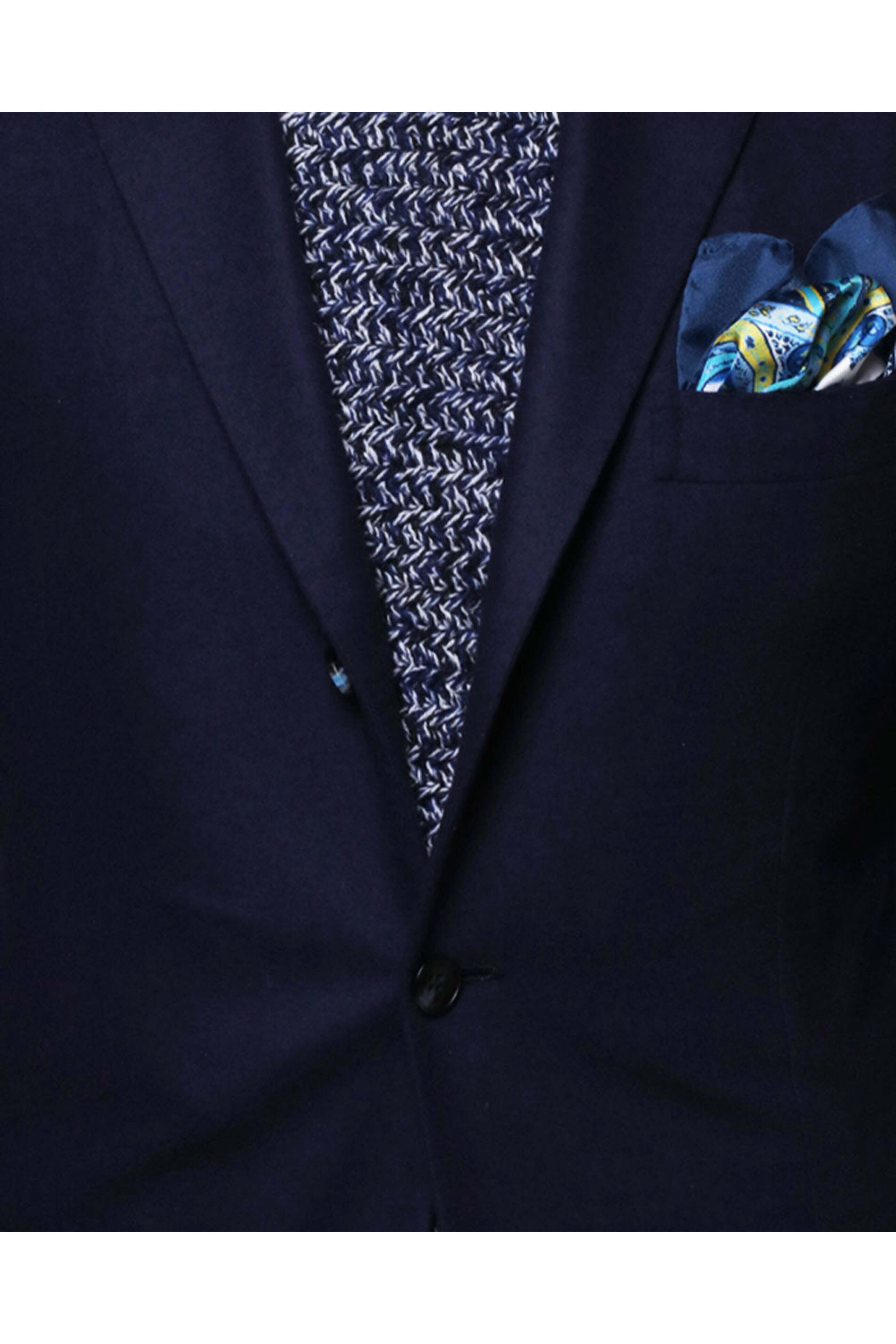 Kiton - Navy Jersey Stretch Sportcoat