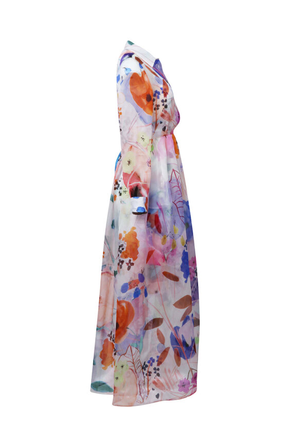 Sara Roka Fall Garden Long Sleeve Elenat Maxi Dress - view 2