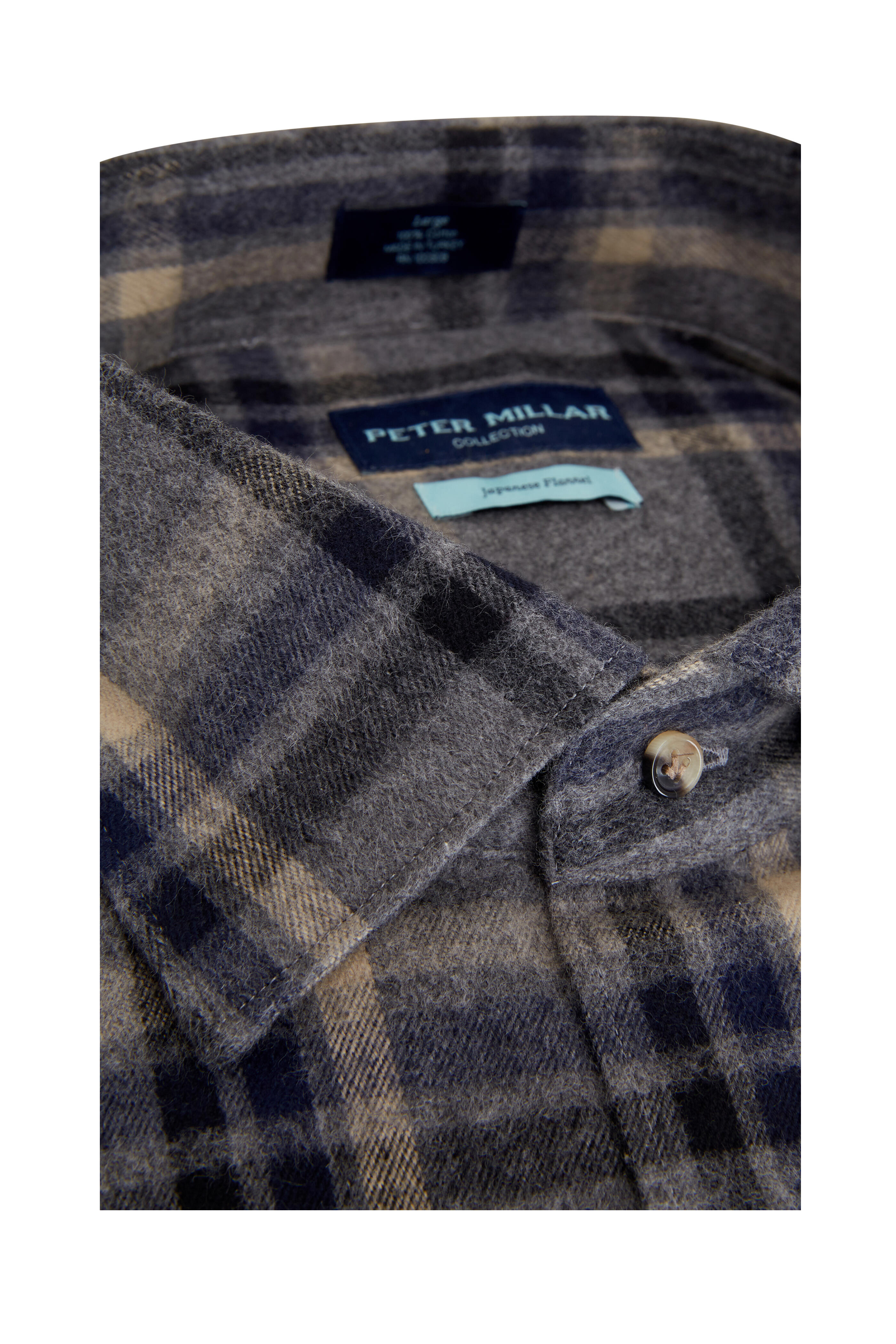 Peter Millar - Argento Traverse Japanese Flannel Sport Shirt