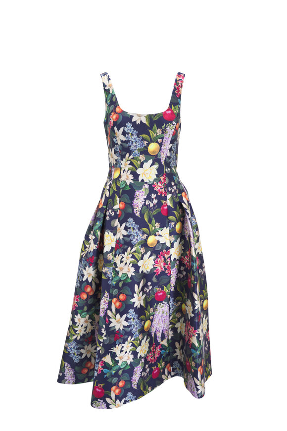 Sachin + Babi Mia Alto Giardino Floral Print Gown