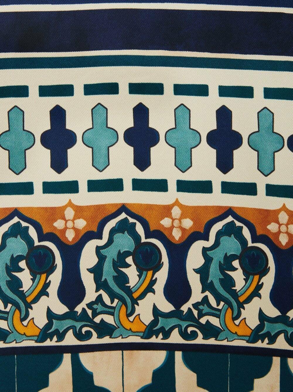 La DoubleJ - Multicolor Silk Mini Swing Dress