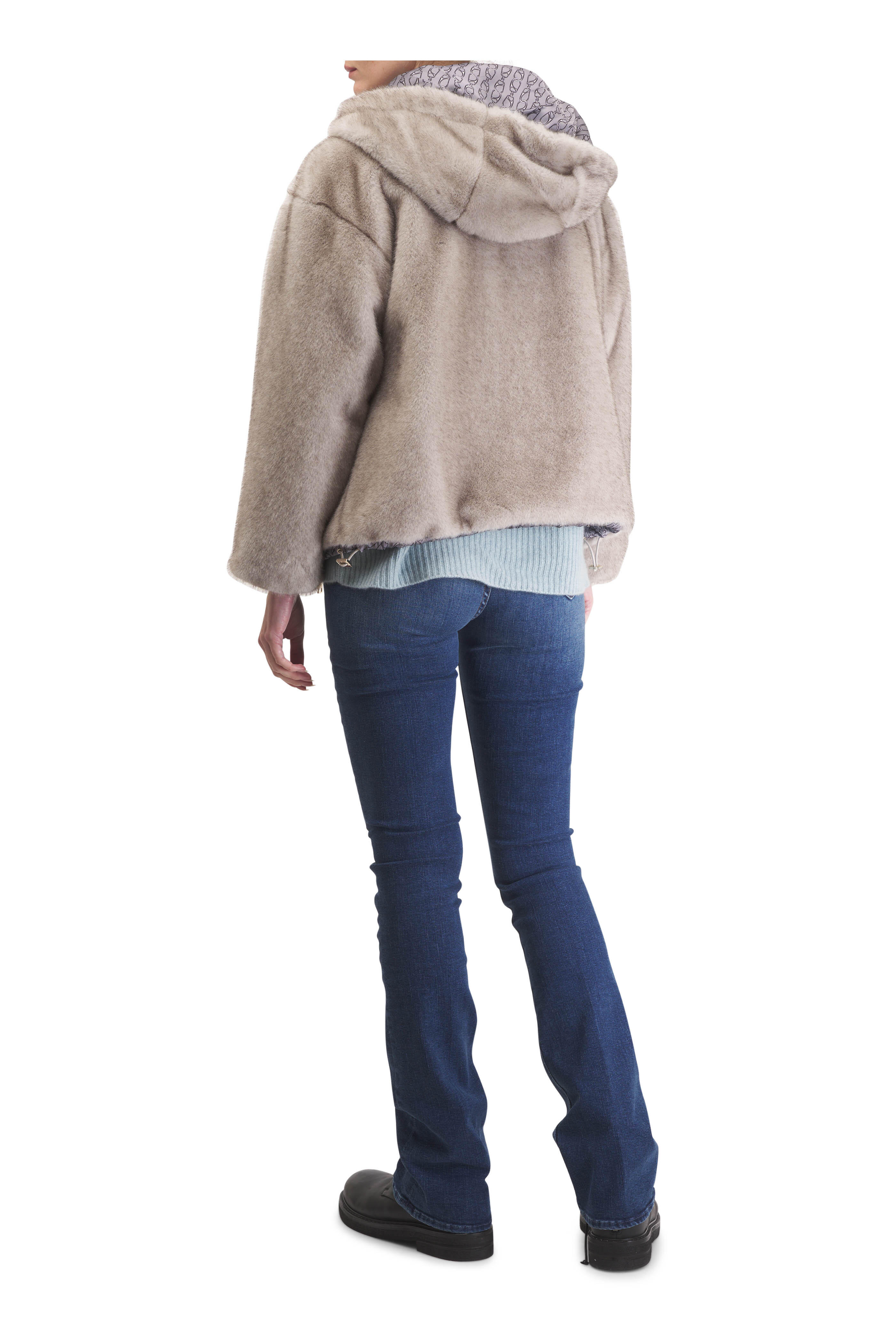 Herno - Light Gray Bomber Jacket