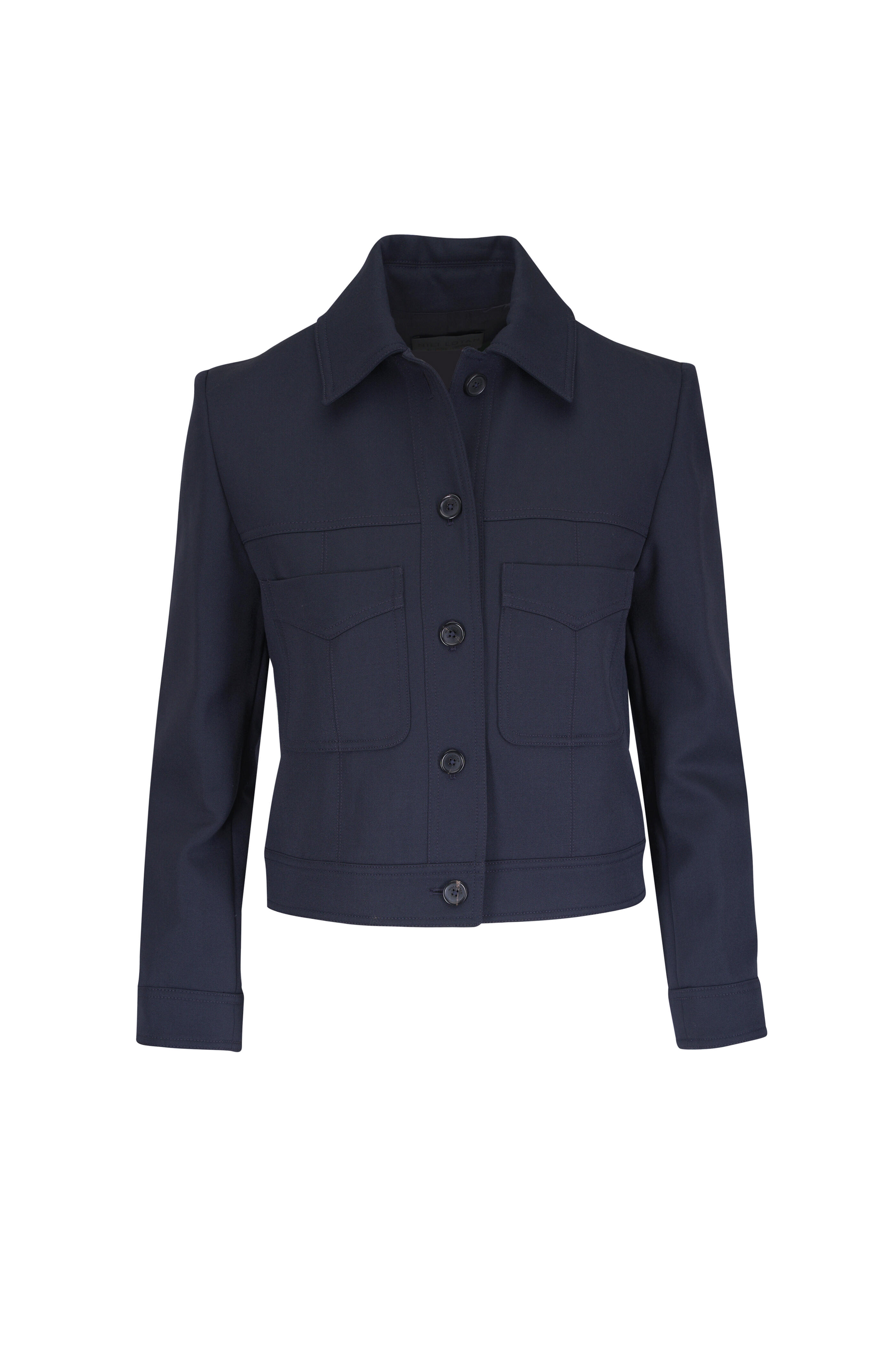 Nili Lotan - Susannah Midnight Wool Jacket - view 1