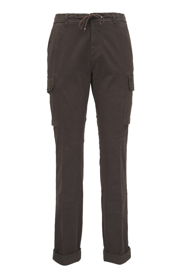 Masons Military Solid Cargo Drawstring Pant