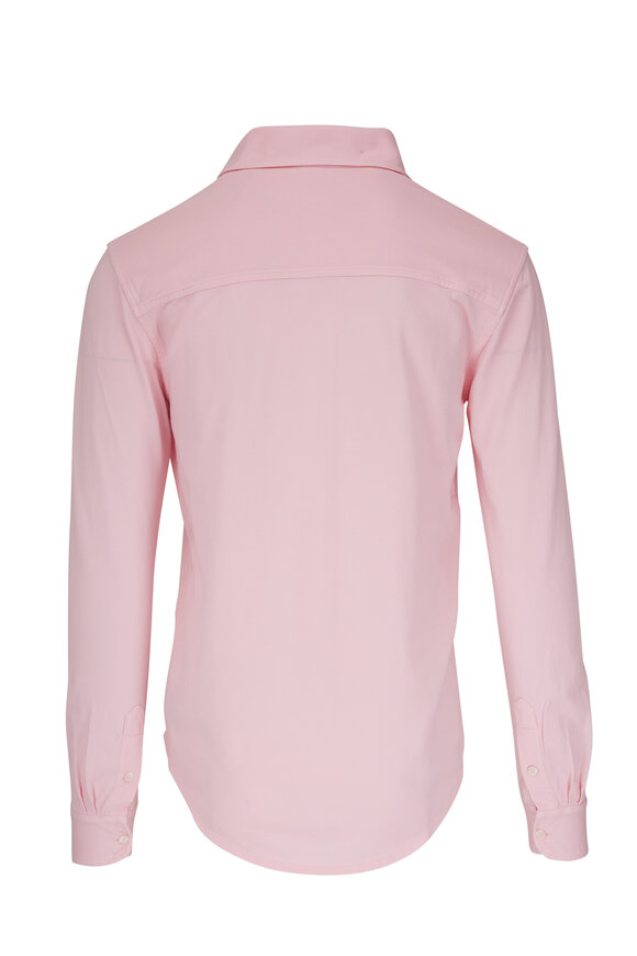 Ralph Lauren Purple Label - Light Pink Long Sleeve Piqué Button Down