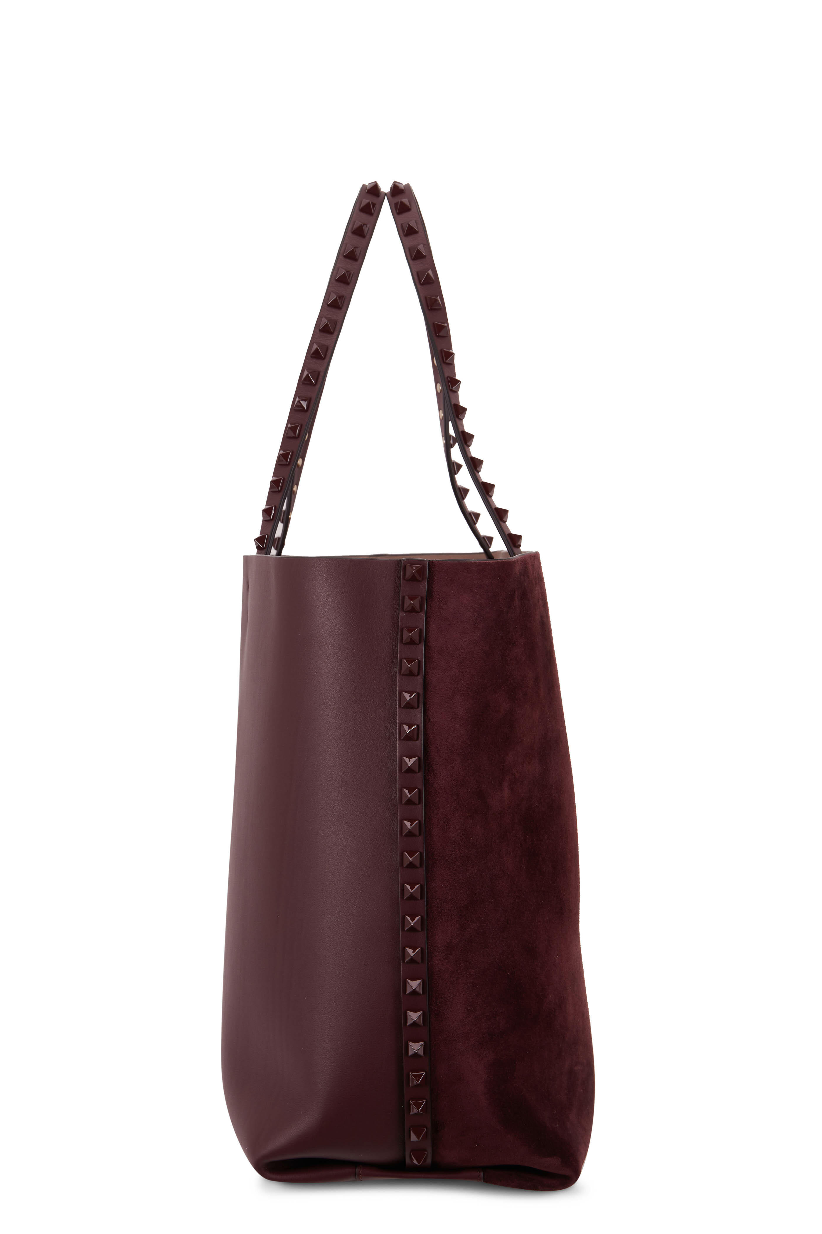 Valentino Garavani - Purple Suede & Calfskin Leather