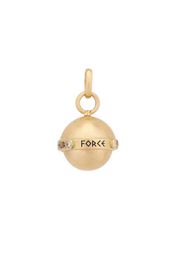 Circa 1700 Love at First Secret Orbit Pendant - view 2