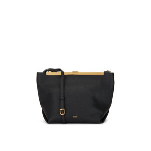 【関税込み】KHAITE Crossbody bags Khaite - Lina Black Pebble Leather Crossbody | Mitchell Stores
