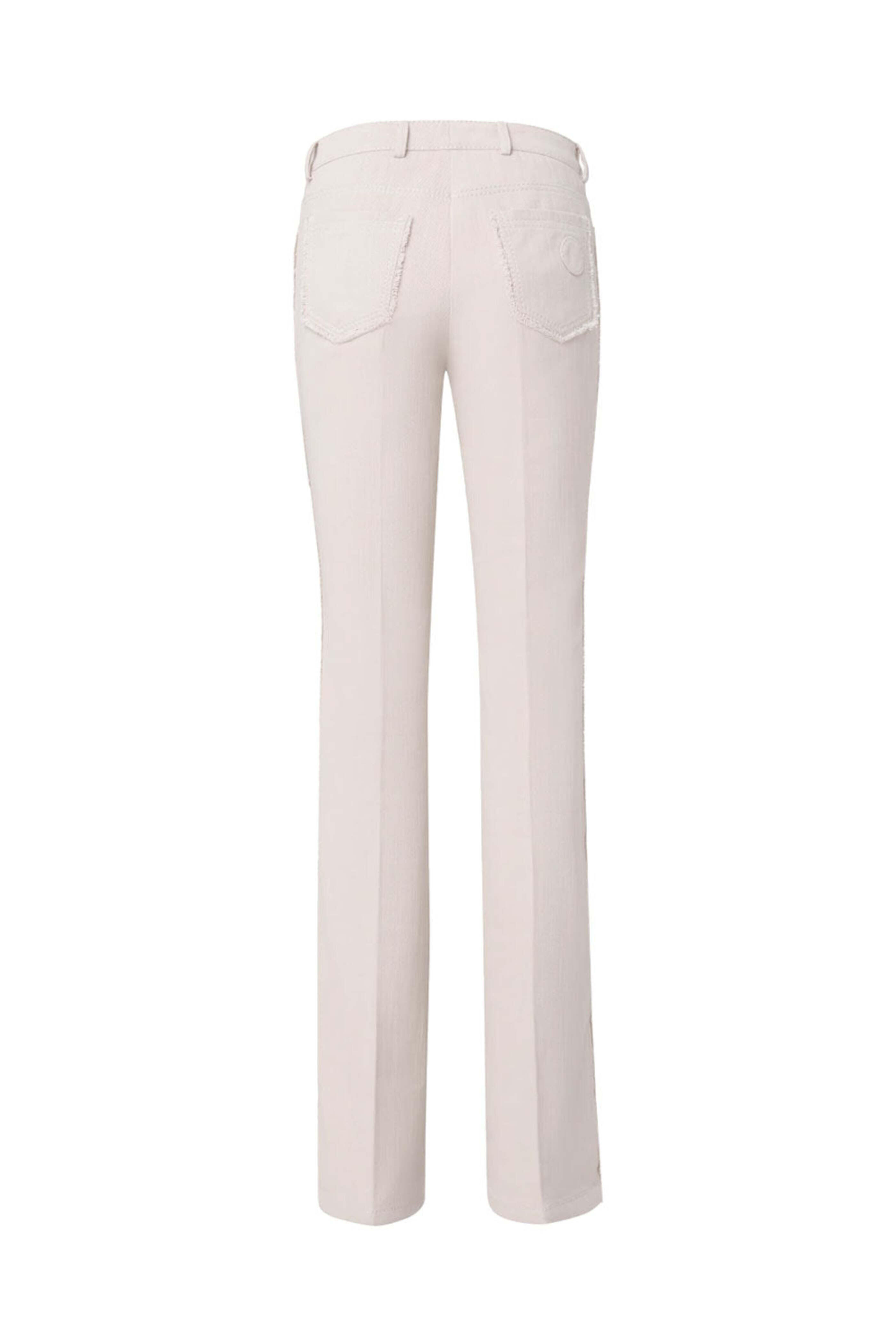 Akris Punto - Cream Faye Denim Trouser