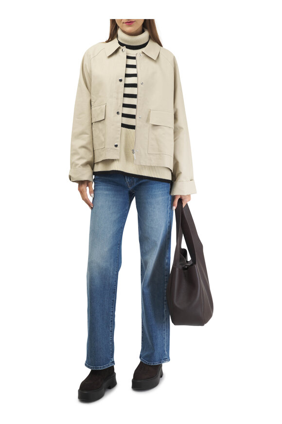 Max Mara - Mirko Brown Wool & Cashmere Belted Jacket