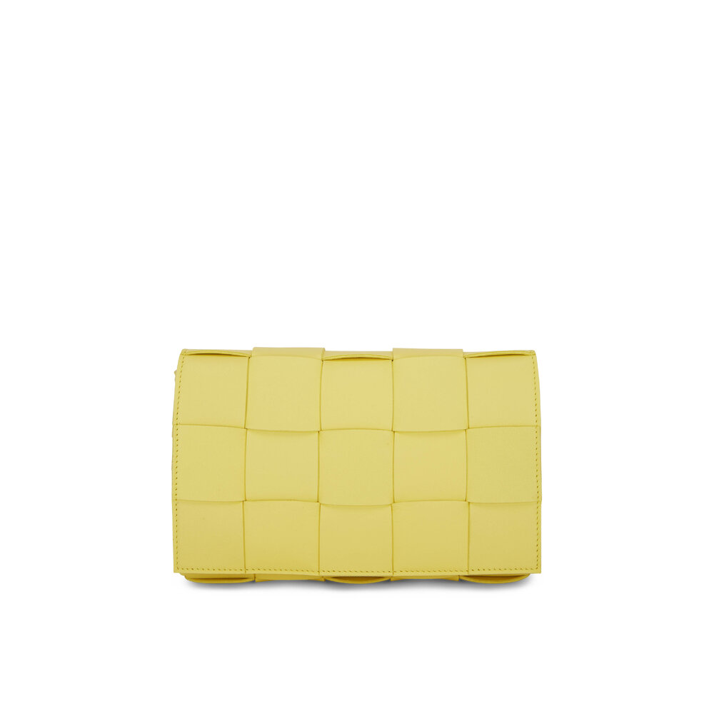 Bottega Veneta - Cassette Sherbet Quilted Leather Small Bag