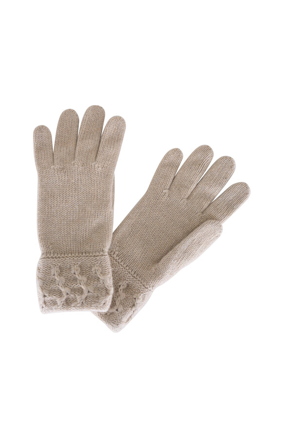 Loro Piana Valle Baby Cashmere Gloves