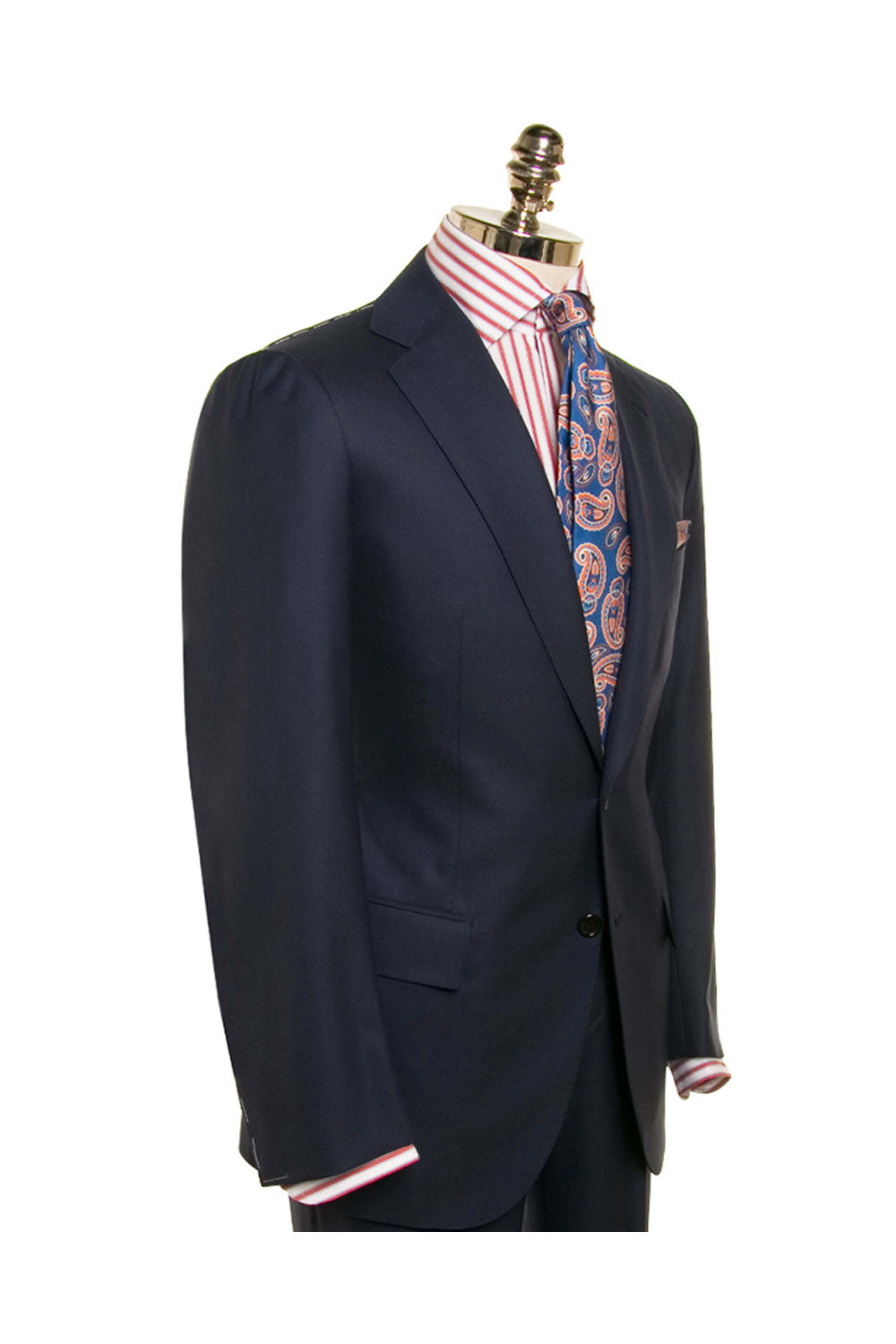Cesare Attolini - Navy Solid Suit