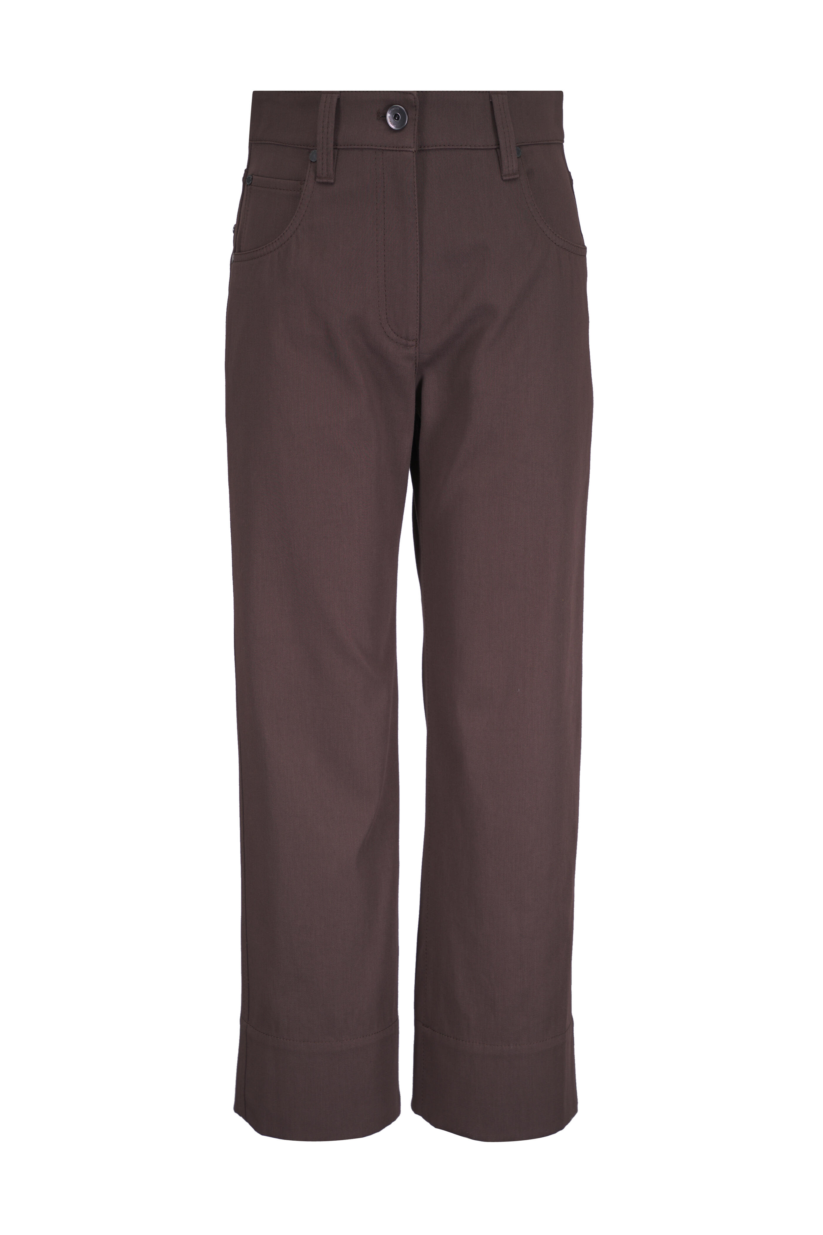 Brunello Cucinelli - Pine Cone Brown Pant