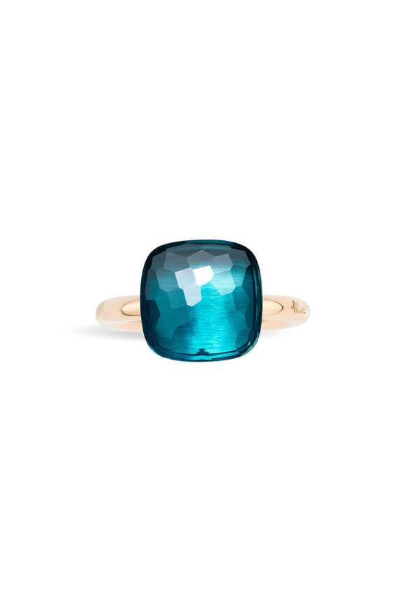 Pomellato - Nudo Maxi London Blue Topaz Ring