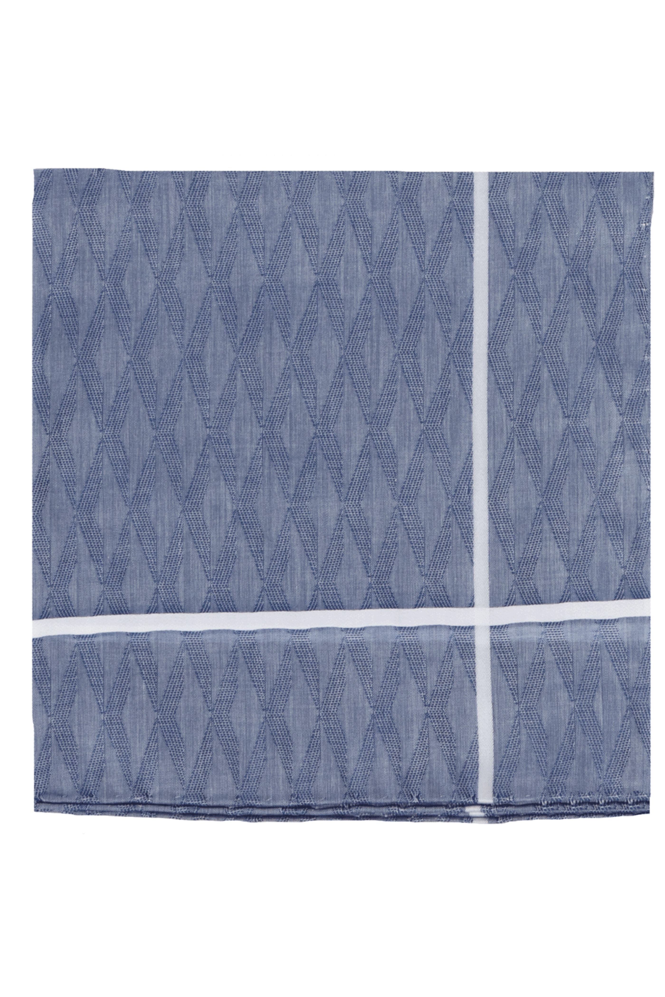 Simonnot-Godard - Navy Jacquard Pocket Square