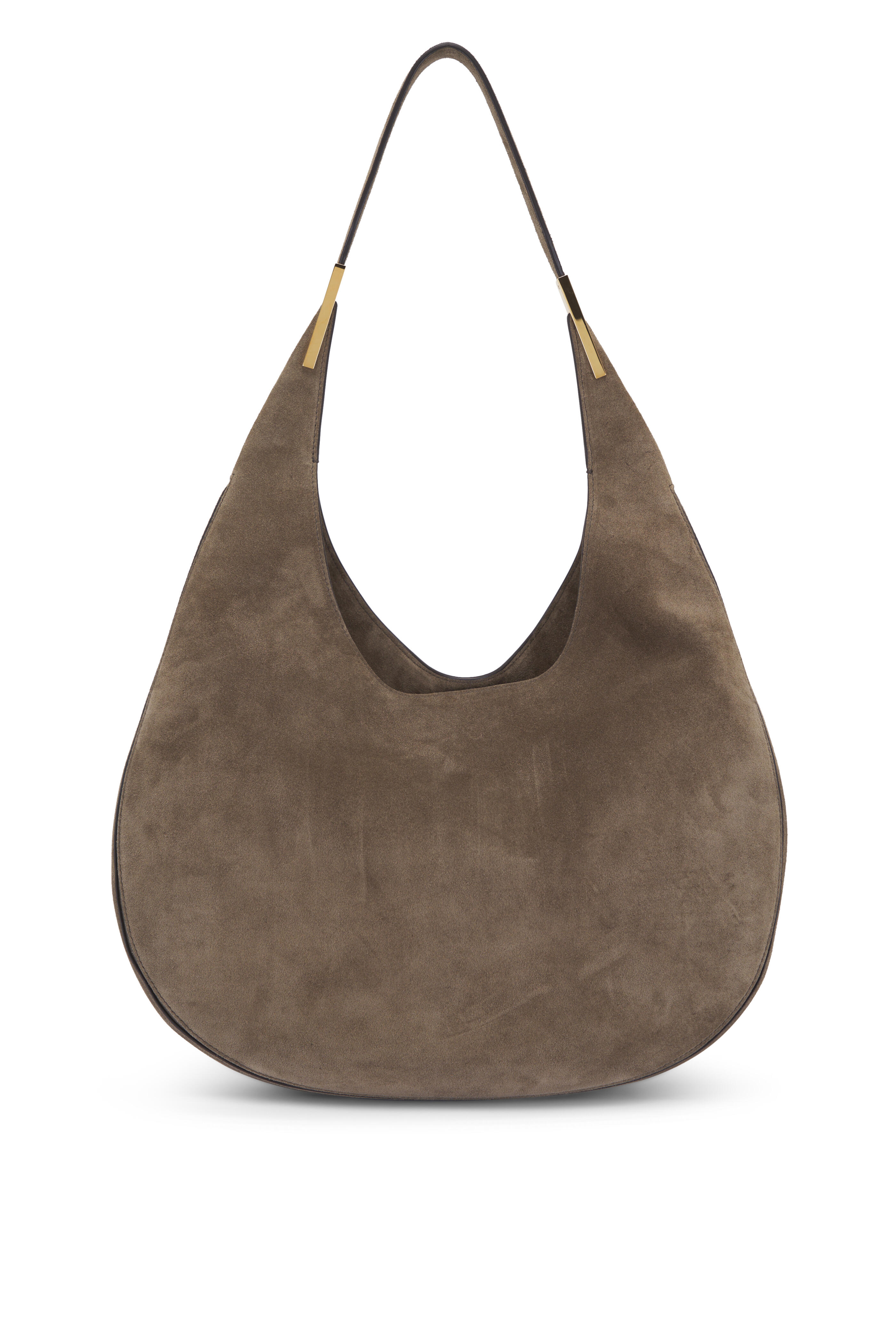 Savette - Florence Brown Suede Hobo Bag
