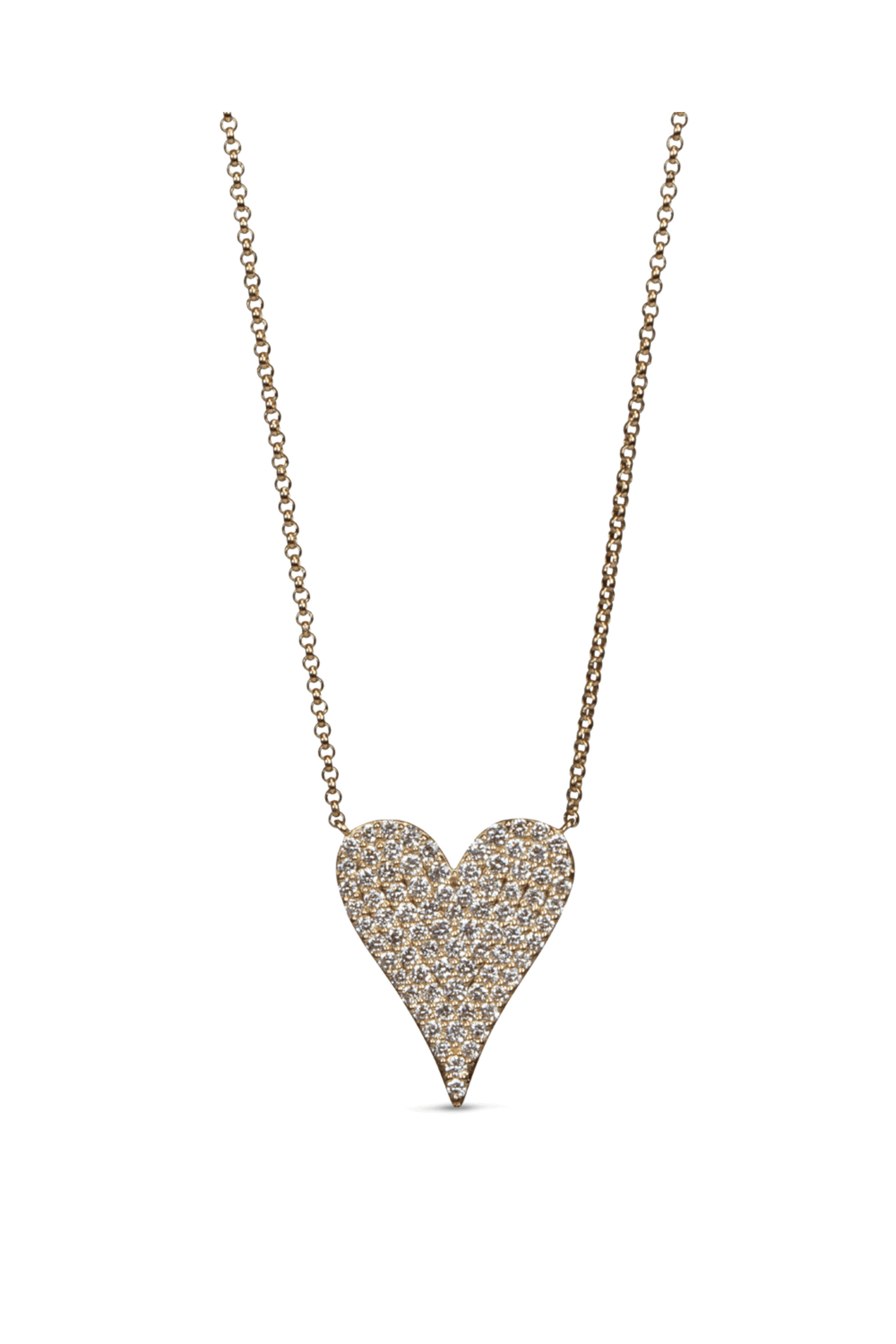 Kai Linz - Diamond Heart Pendant Necklace