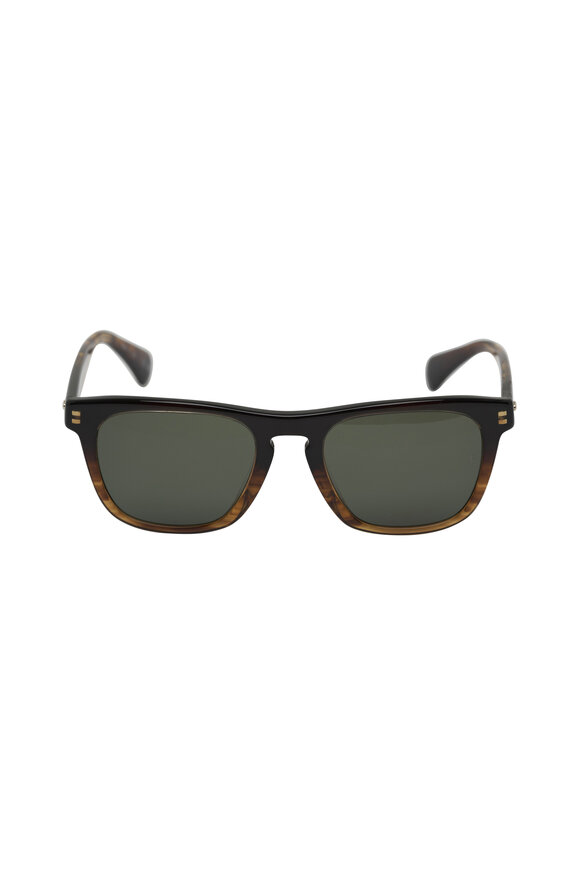 Oliver Peoples R-3 Cortado G-15 Polar Sunglasses - view 2