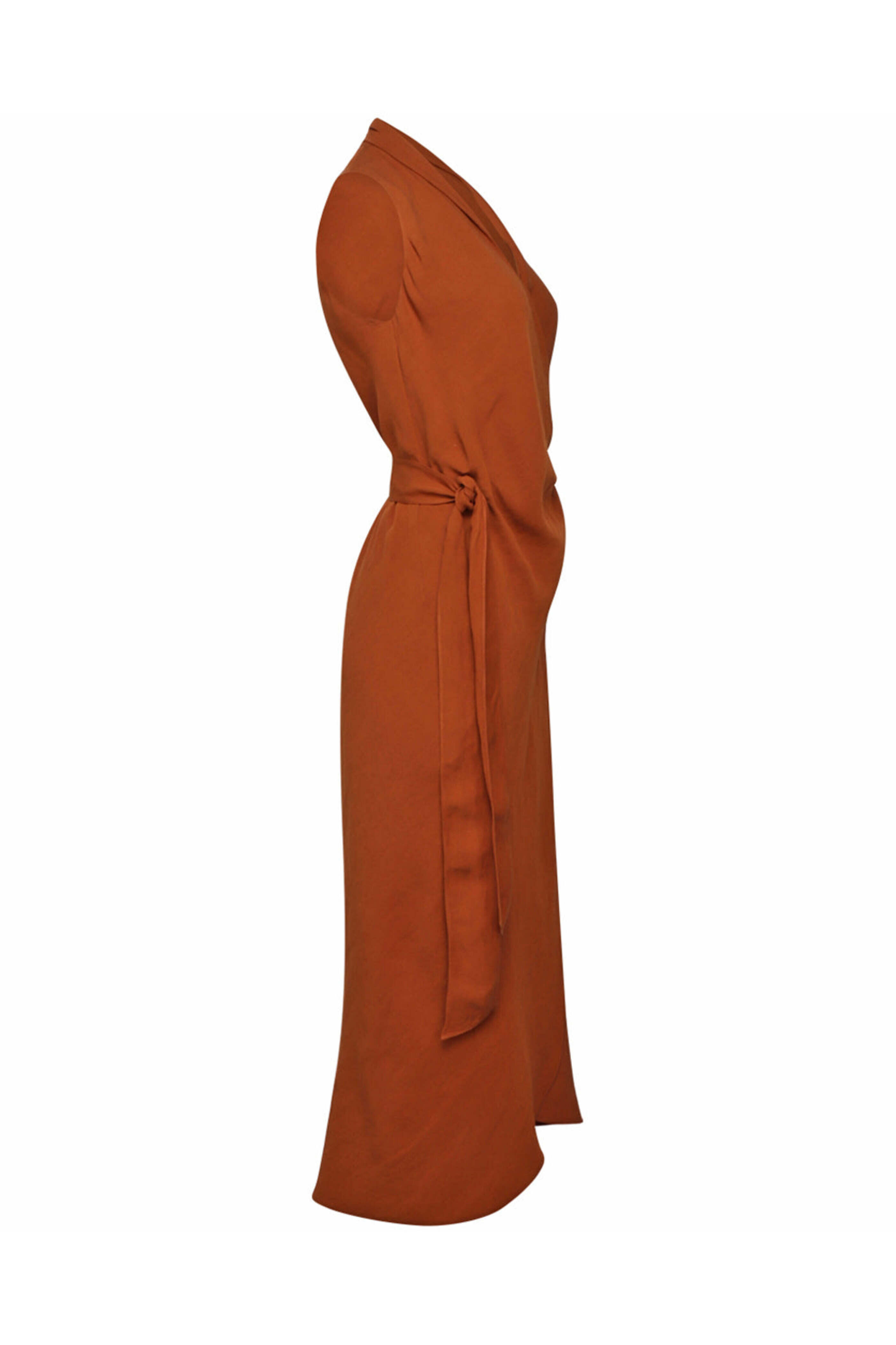 Peter Cohen - Rusty Nikki Long Wrap Dress