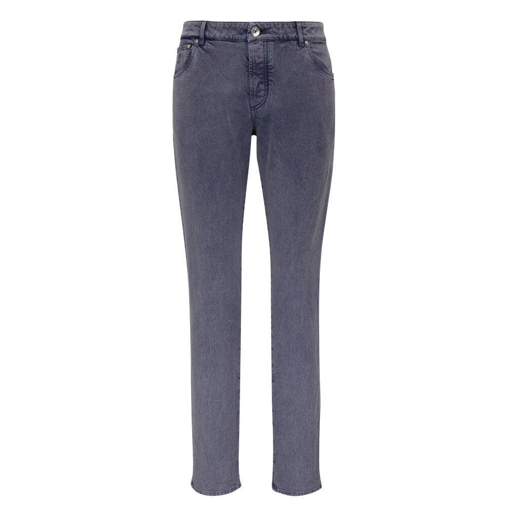 デニム・ジーパン BRUNELLO CUCINELLI 'Monile' denim jeans Blue MA095P5847 Brunello cucinelli 'monile' jeans available on julian