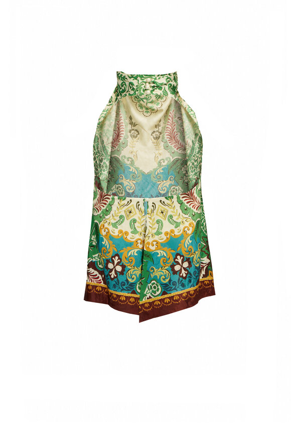 Alémais Florence Botanical Scarf Top - view 2