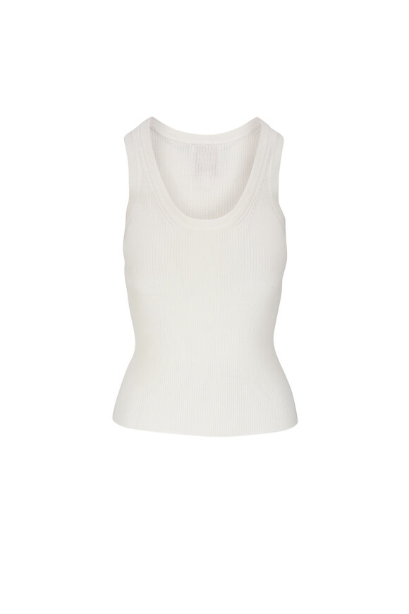 TWP - Winter White Rib Knit Tank 