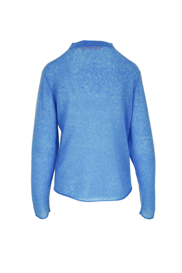 The Elder Statesman - Nimbus Crypo Blue Sweater