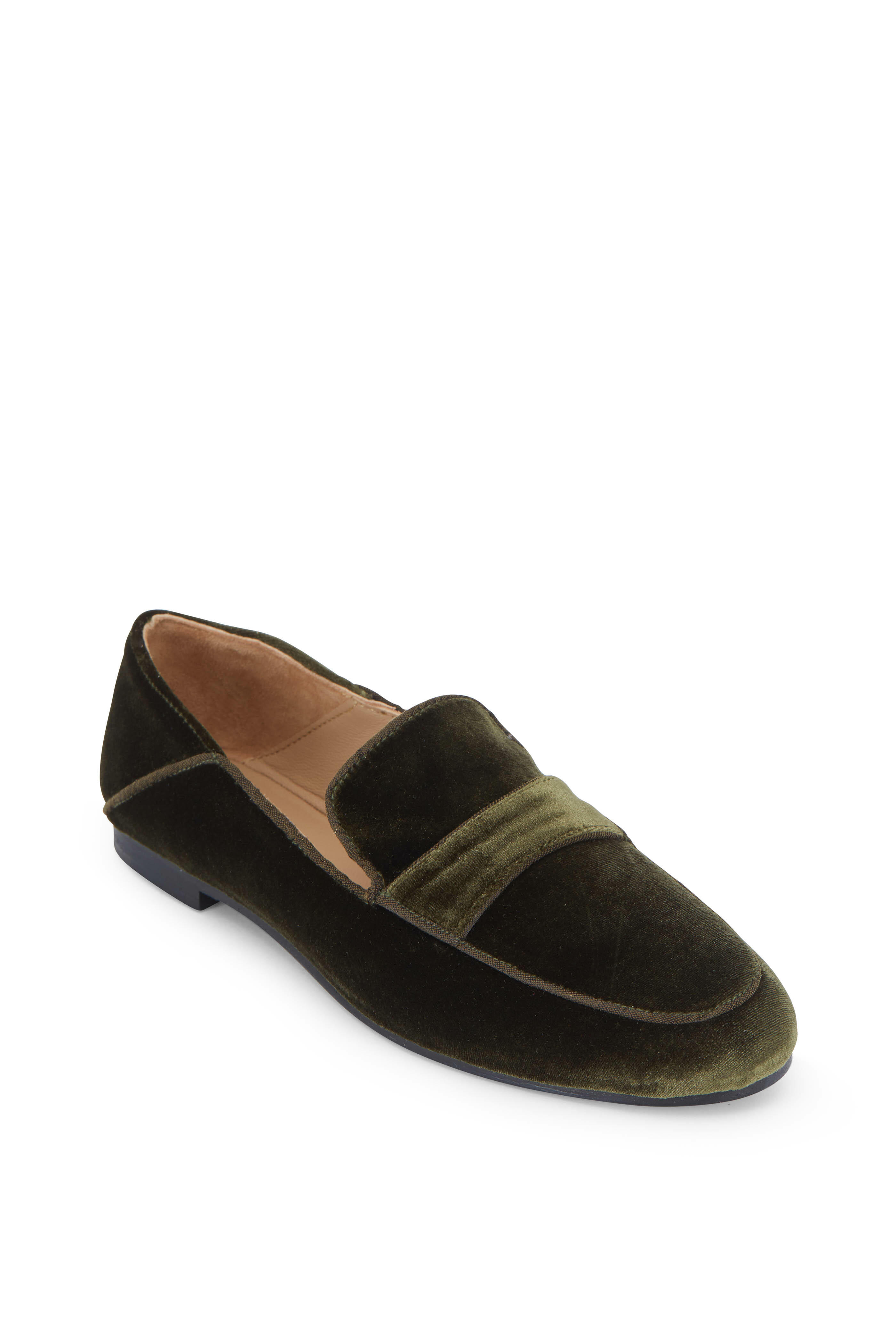 Maliparmi - Emerald Green Velvet Loafer