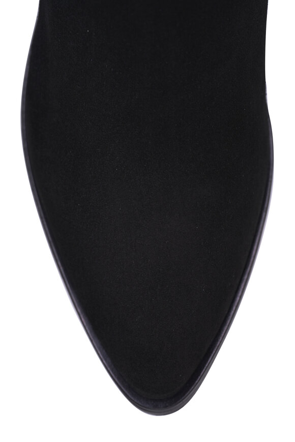Ron White Wren Onyx Suede Stretch Tall Boot, 50mm - view 4