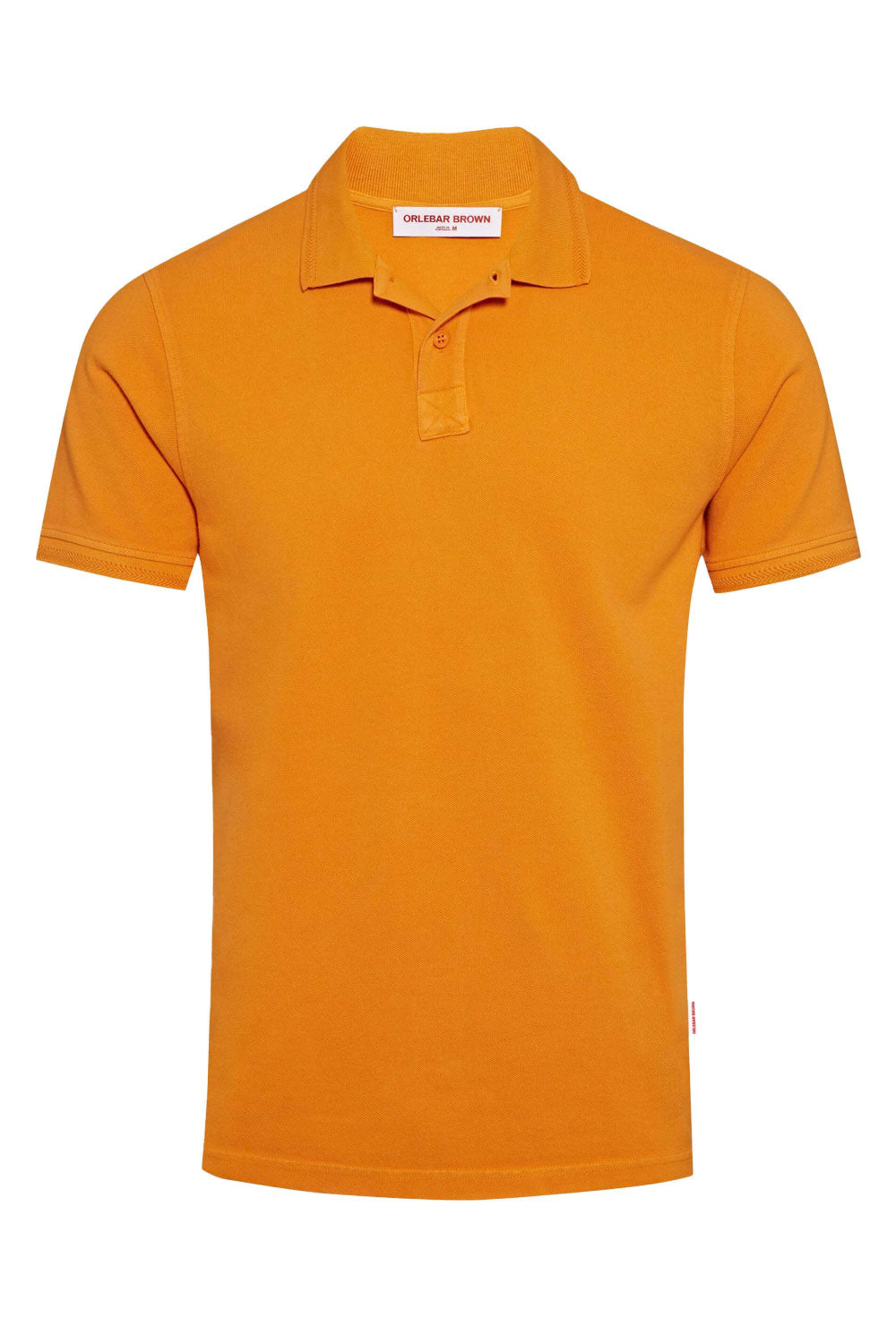 Orlebar Brown - Jarrett Washed Polo Shirt in Washed Ember