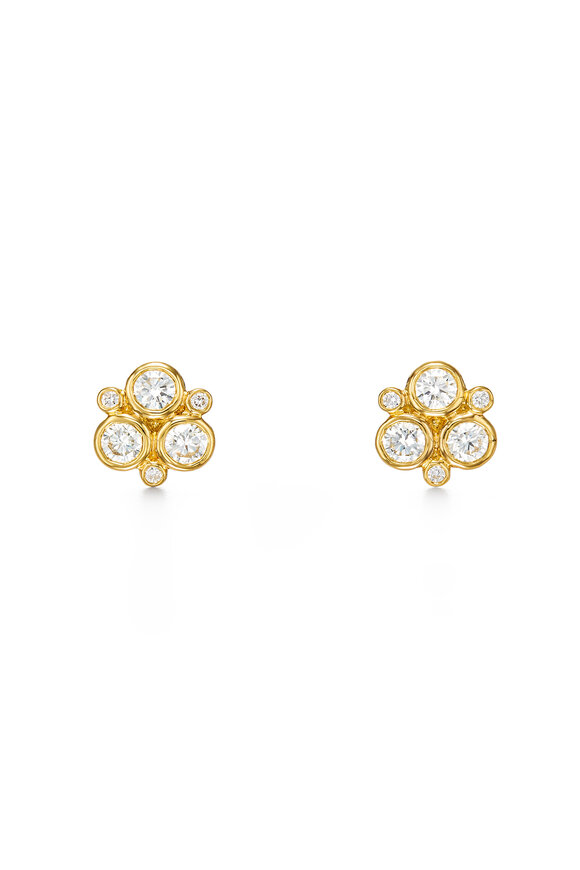 Temple St. Clair - Diamond 1.02CT Trio Studs