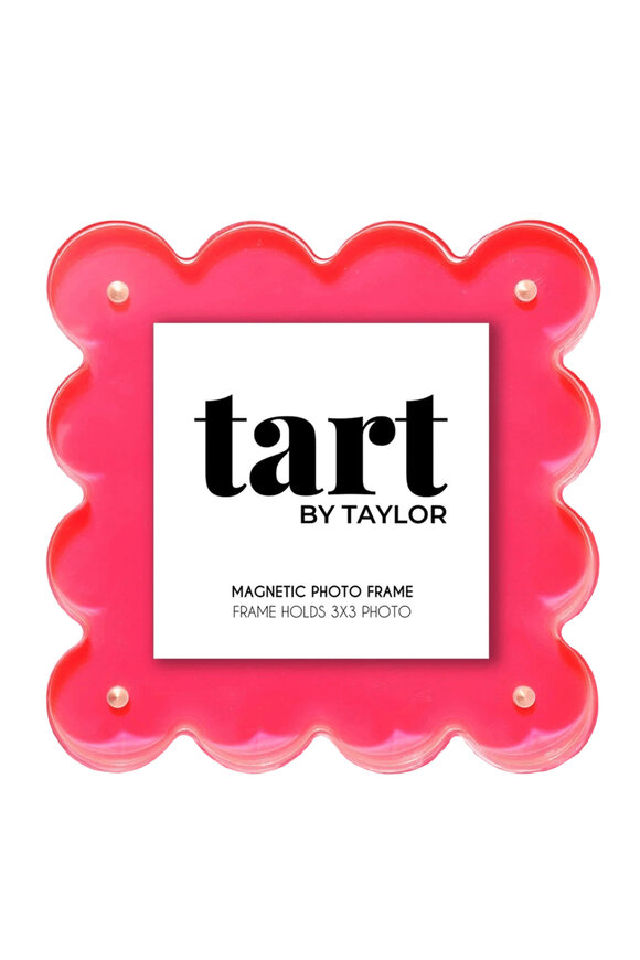 Tart By Taylor Mini Neon Pink Acrylic Picture Frame