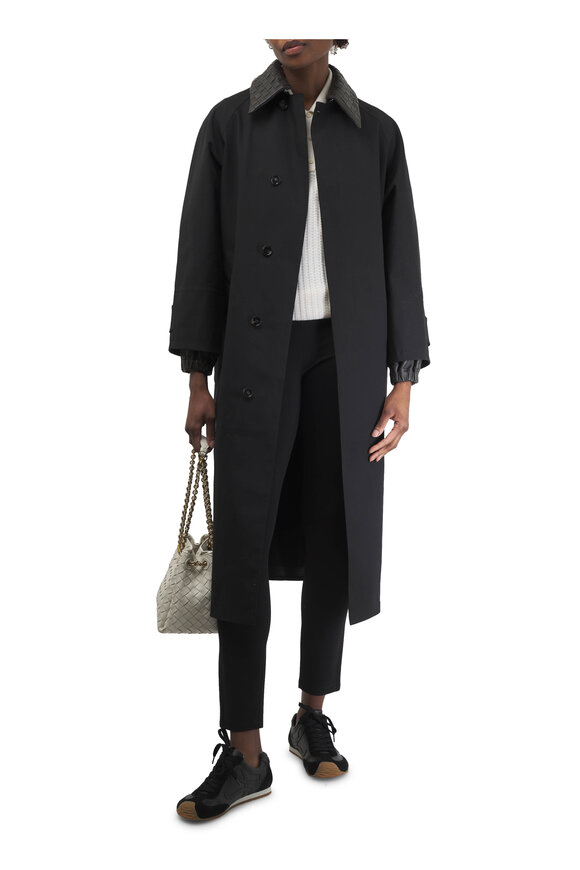 Bottega Veneta - Black Trench Coat