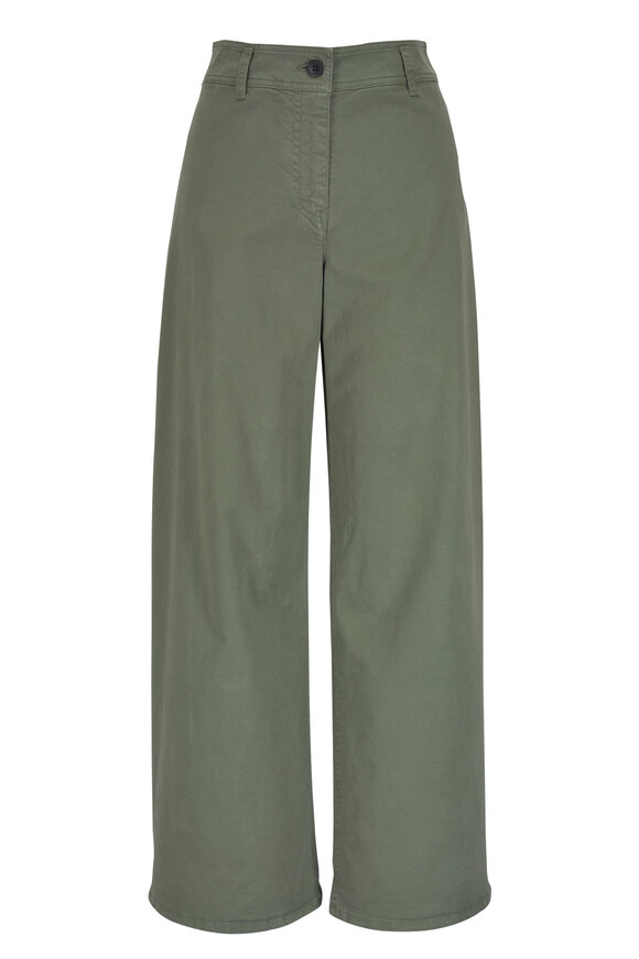 Nili Lotan Megan Camo Stretch Cotton Pant - view 1