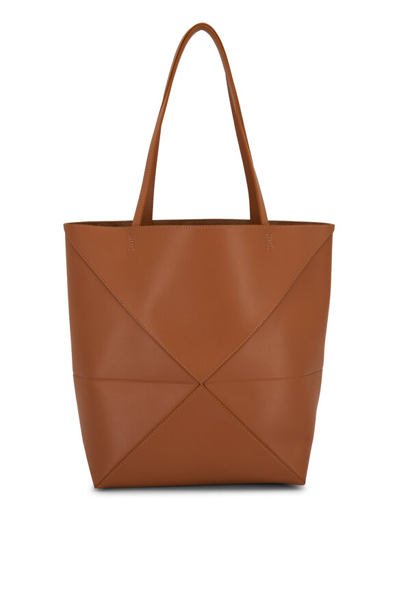 Loewe - Medium Puzzle Warm Desert Leather Tote