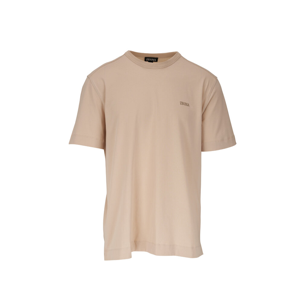 Tシャツ・カットソー ANTONELLI FIRENZE BEIGE LINEN T-SHIRT uploading-1383034.jpg