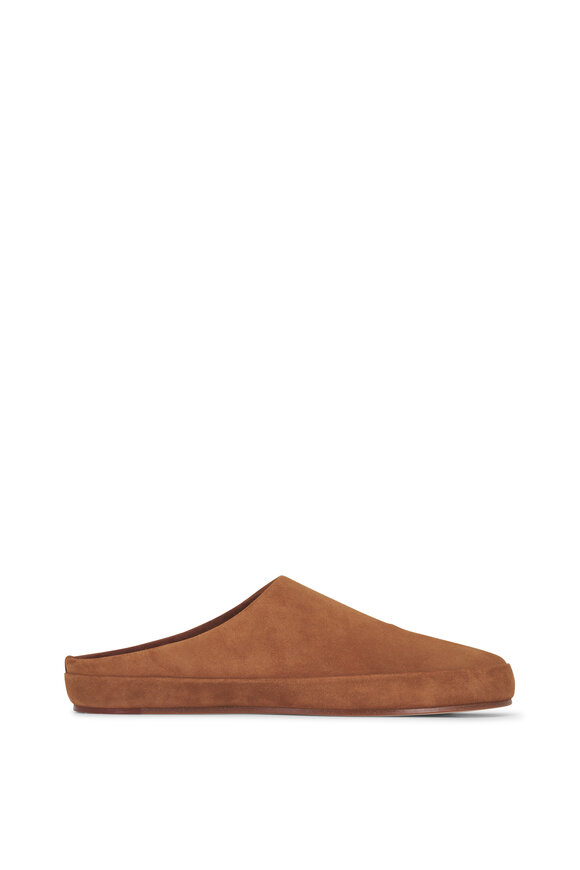 Loro Piana Tomori Walk Sabot Suede Sabots - view 2