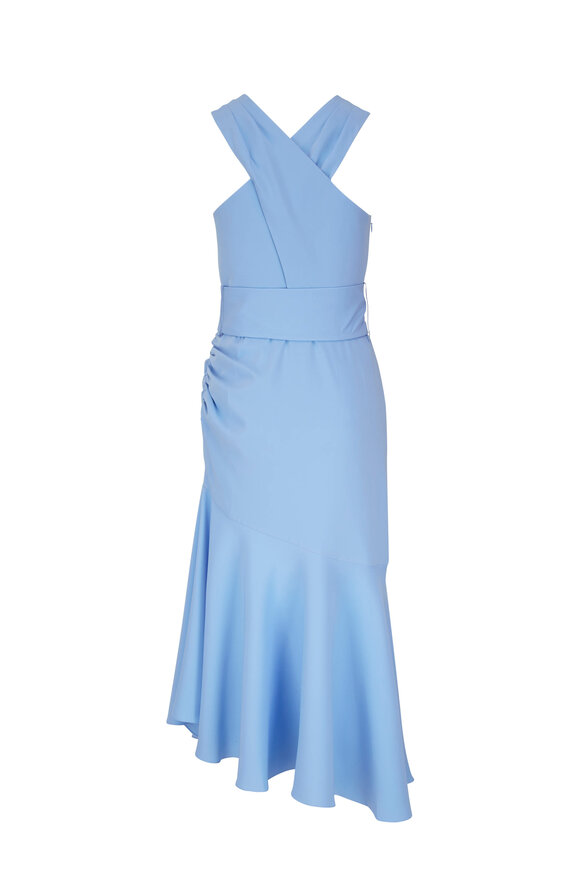 Sachin + Babi - Naomi Light Blue Halter Dress