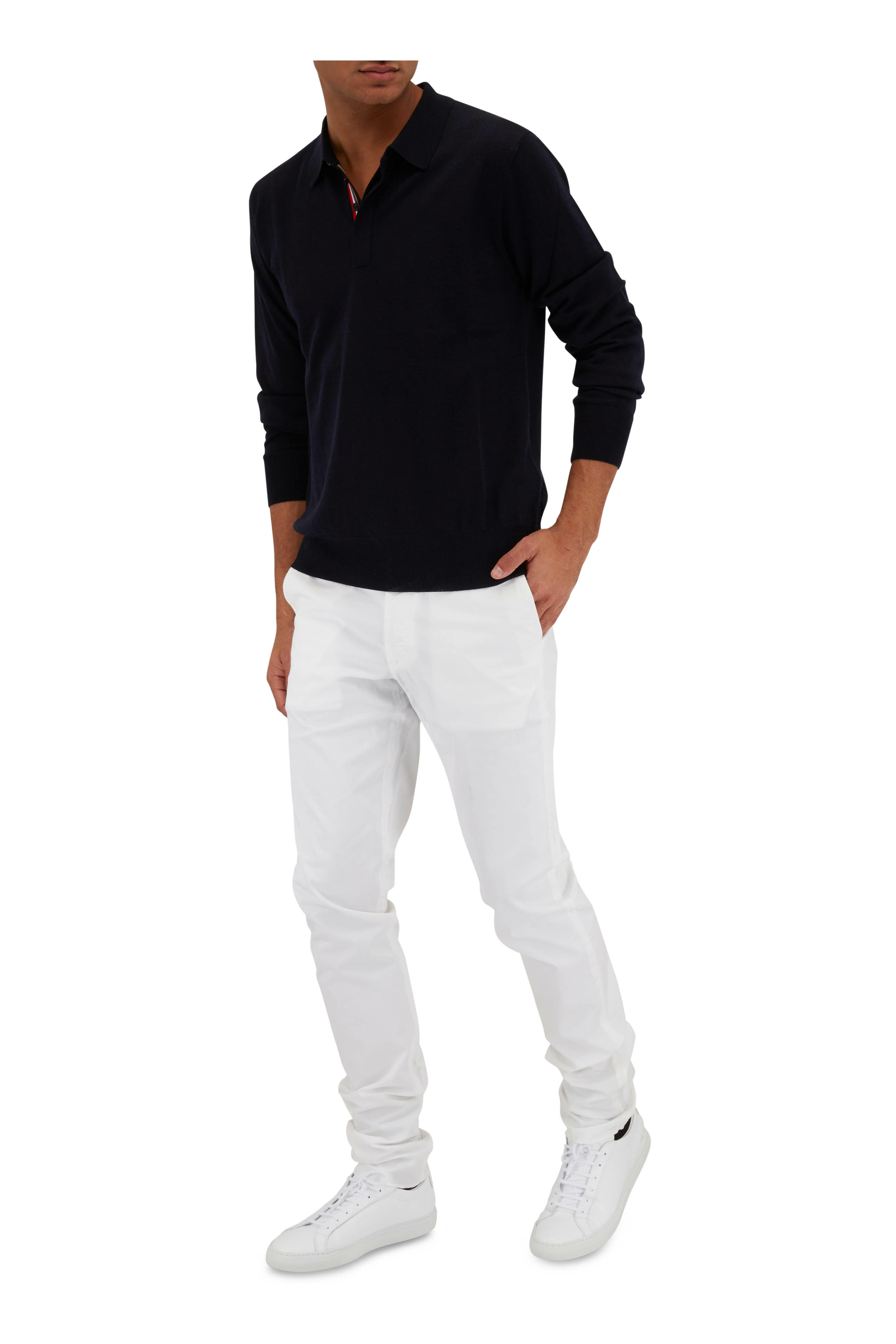 Atelier Munro - Off-White Smart Chino Pant