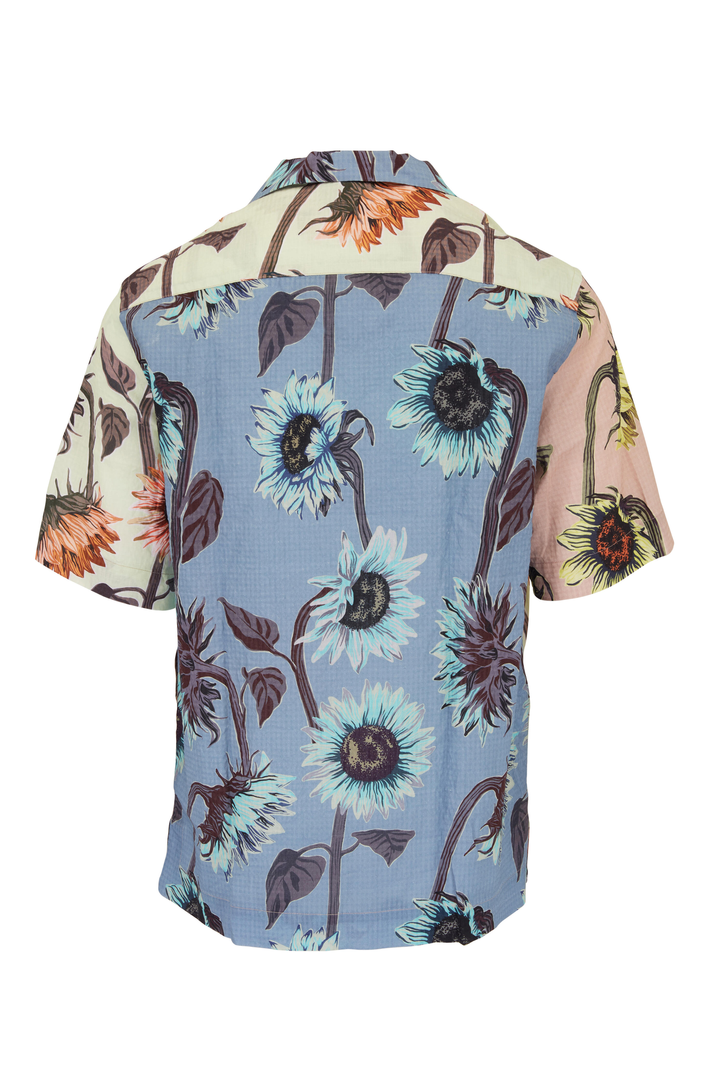 Paul Smith - Multicolor Floral Print Short Sleeve Camp Shirt