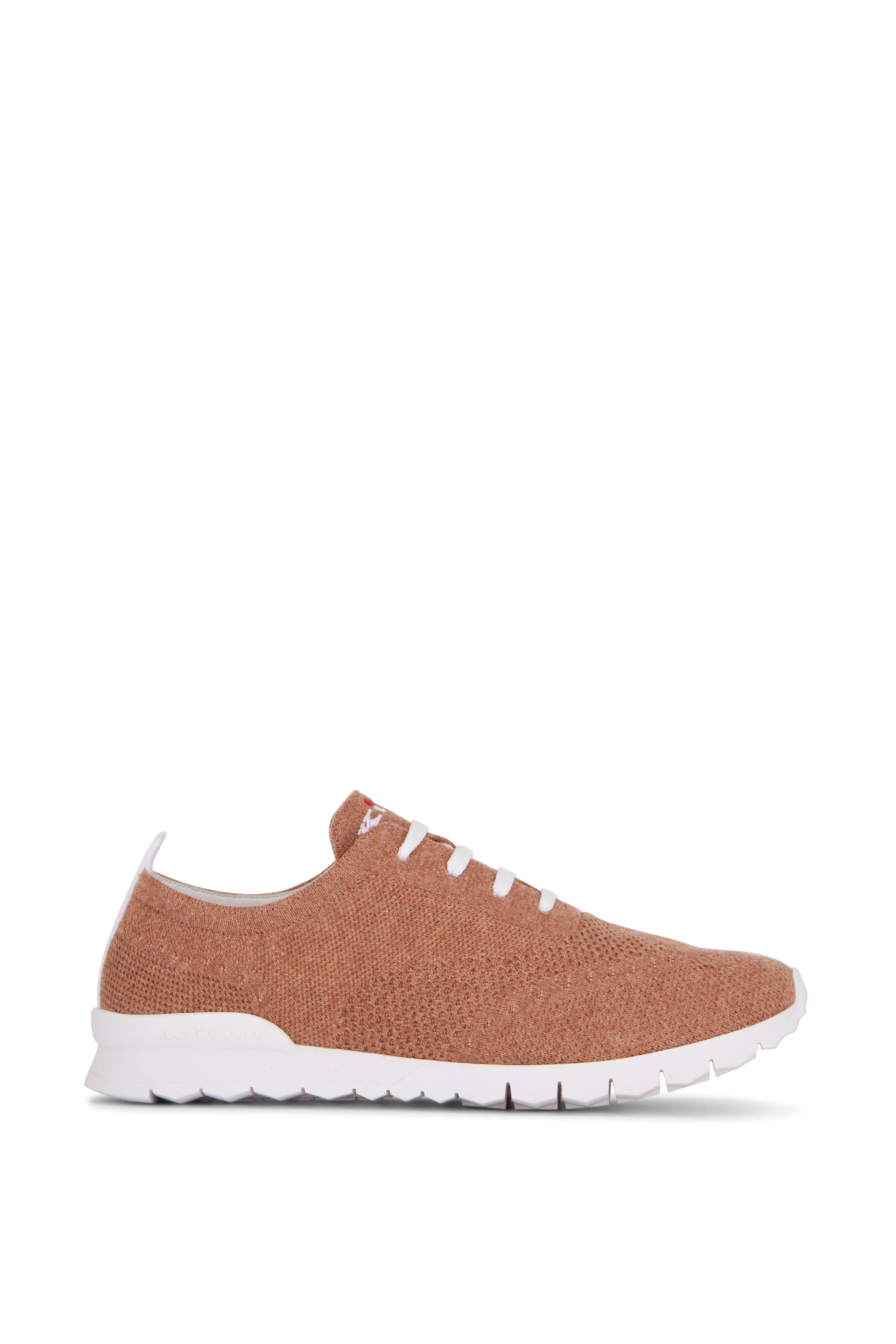 Kiton - Tan Cashmere Sneaker - view 6