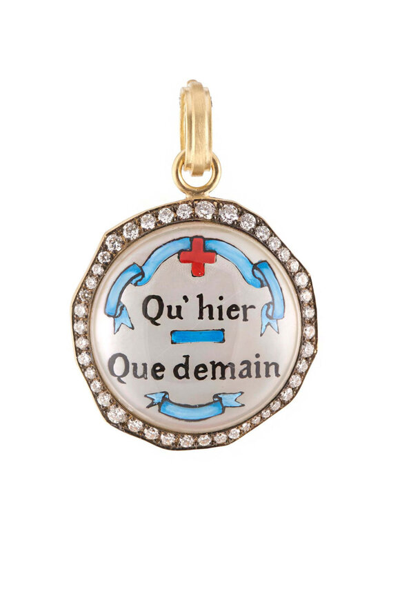 Sylva & Cie Mother of Pearl Pendant