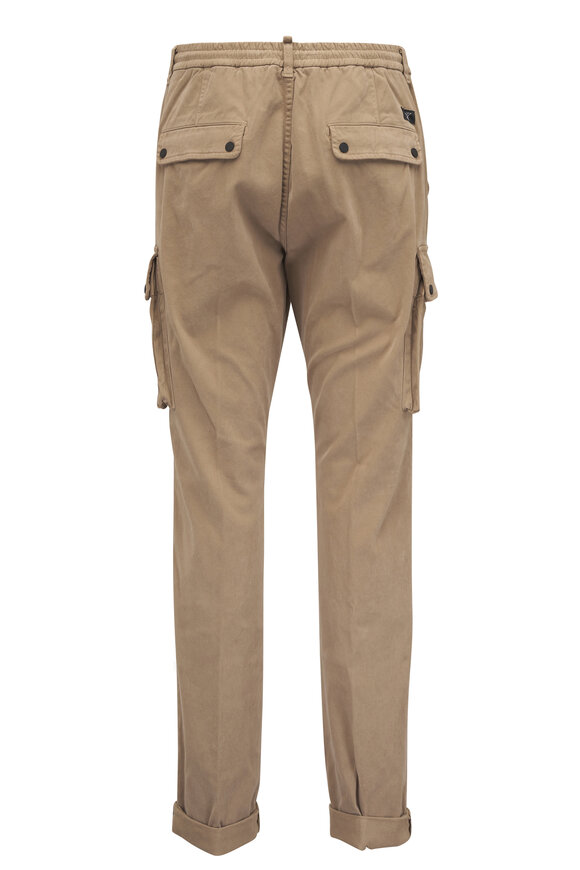 Incotex - Chinolino Stone Cotton & Linen Classic Fit Pant