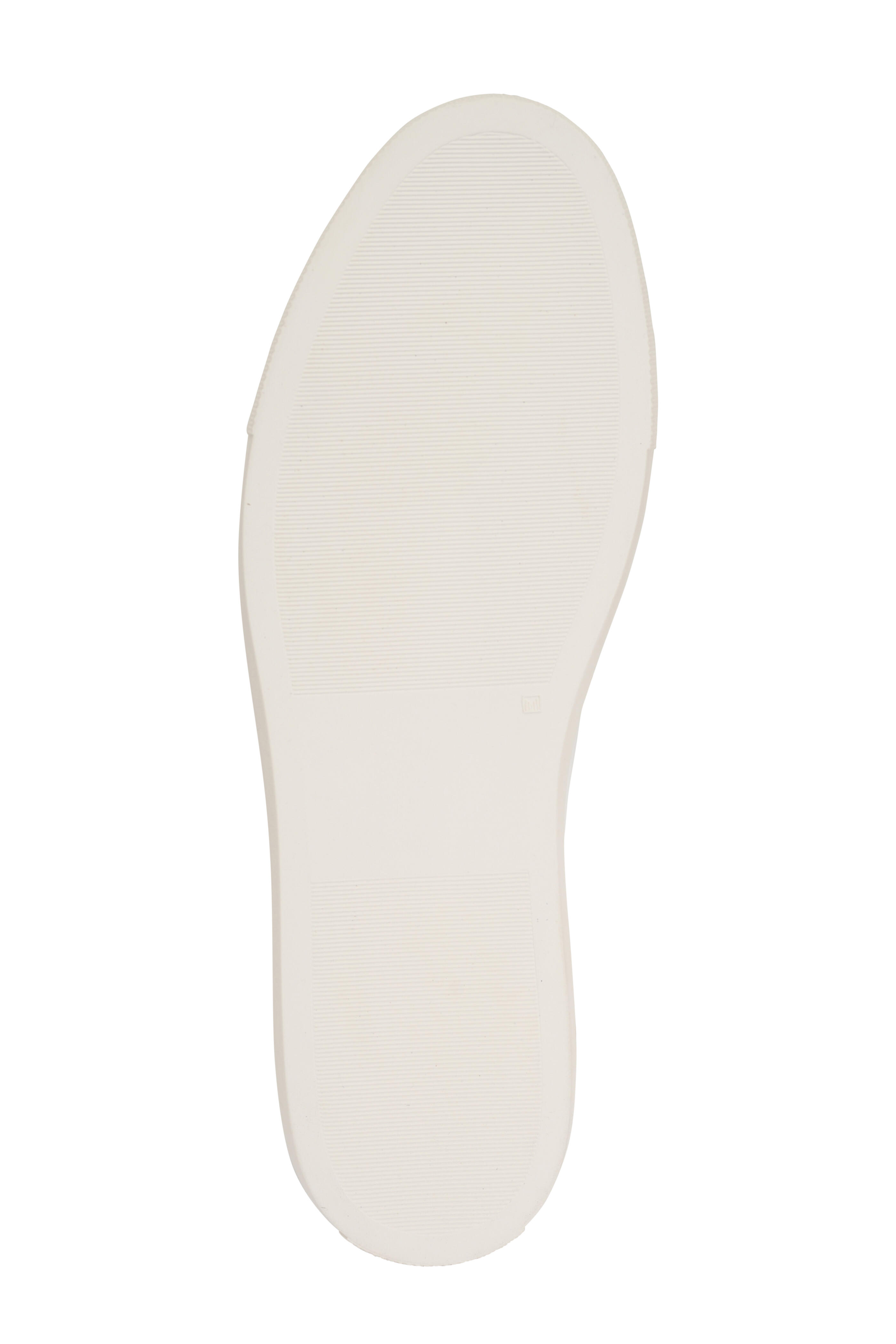 Common Projects - Achilles Slim Retro White Leather Low Top Sneaker