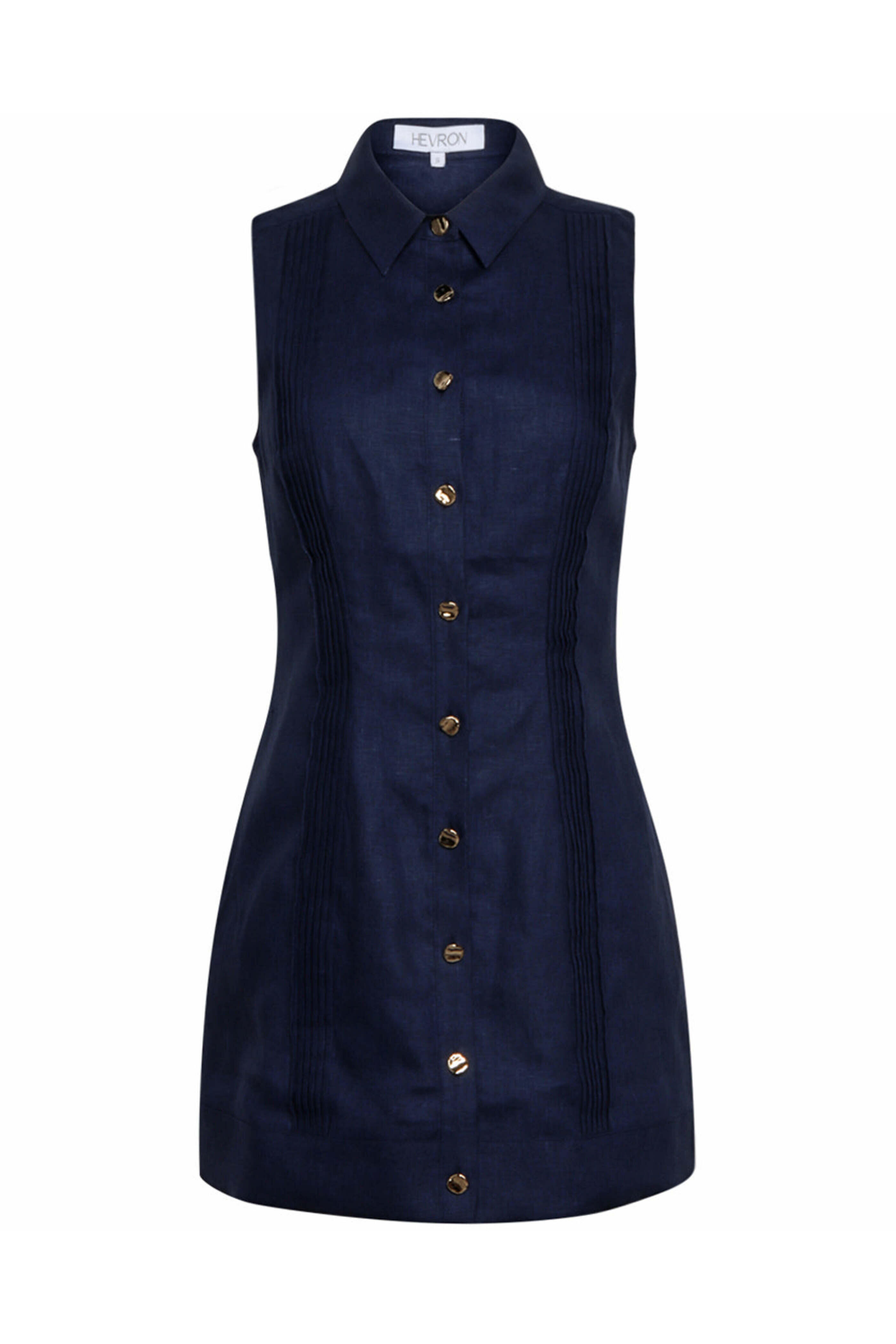 Hevron - Indigo Riva Dress