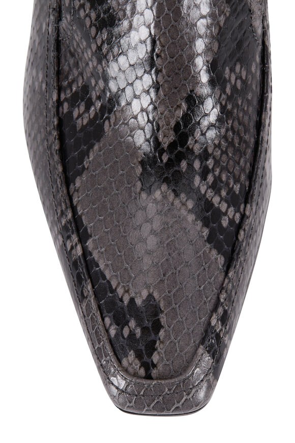 Marion Parke - Phoenix Smokey Python Leather Chunky Loafer, 50mm