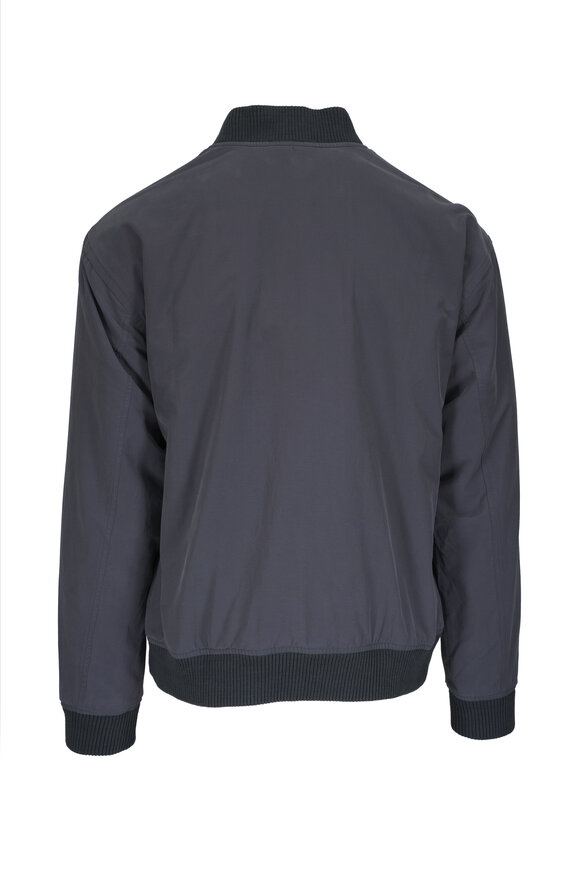 Faherty Brand - Charcoal & Sage Reversible Surplus Bomber Jacket