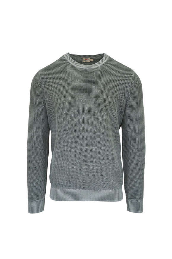 Faherty Brand Mountain Olive Sunwashed Crewneck Sweater